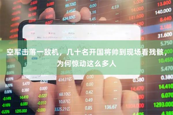 空军击落一敌机，几十名开国将帅到现场看残骸，为何惊动这么多人